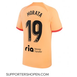 Atletico Madrid Alvaro Morata #19 Tredje Matchtröja 2022-23 Kortärmad